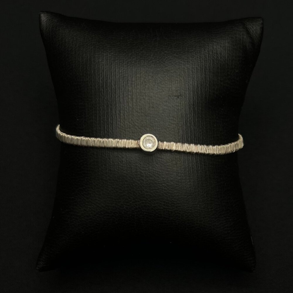 Silpada Clear Stone Bracelet